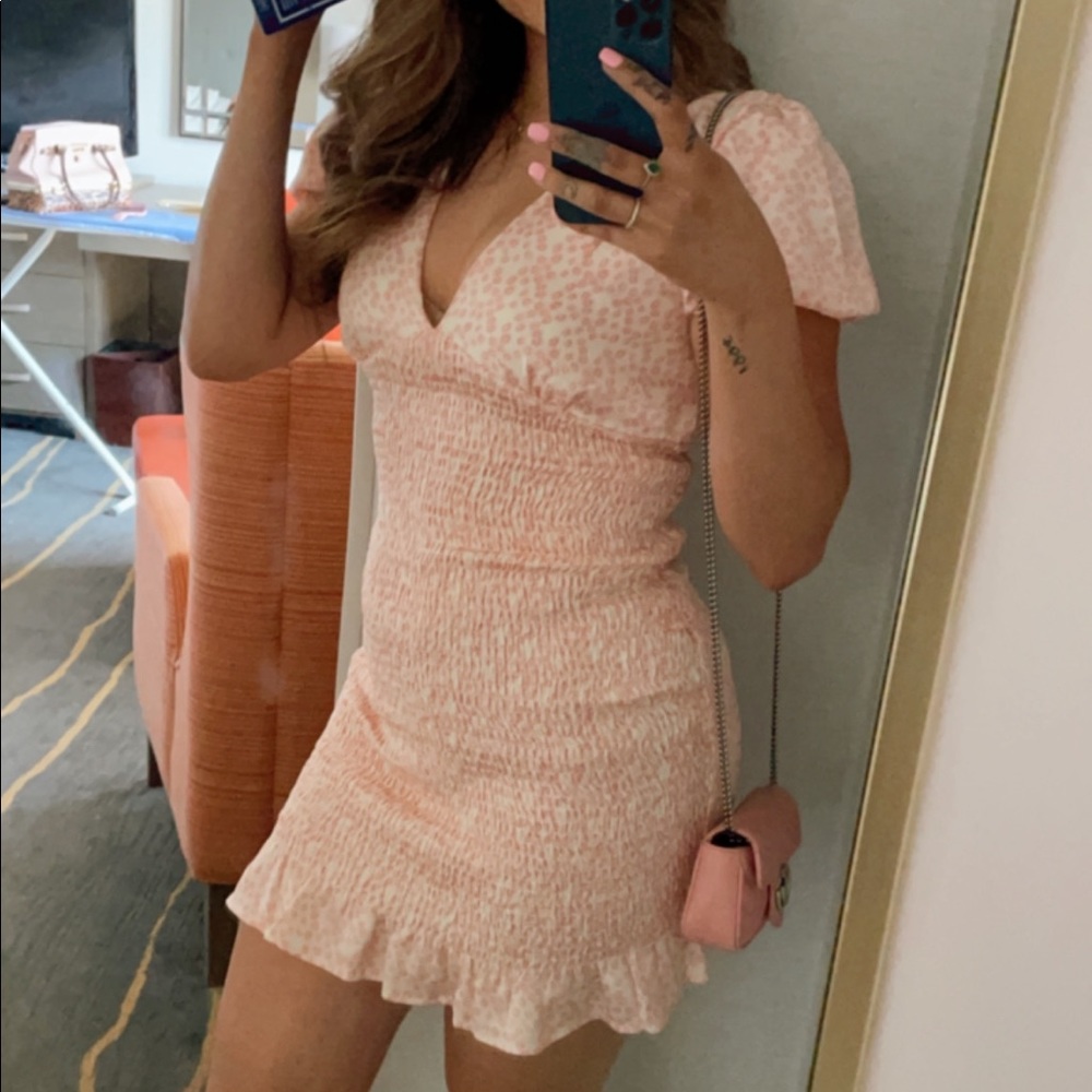 Zara floral dress